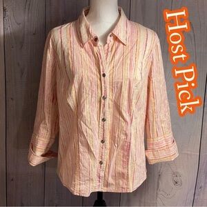 ✅Host Pick✅ Lane Bryant Button Down Shirt, 14/16